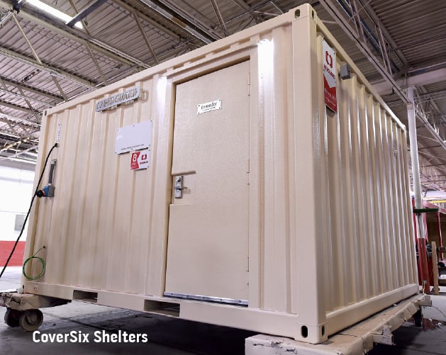 A hardened steel ballistic-resistant security structure