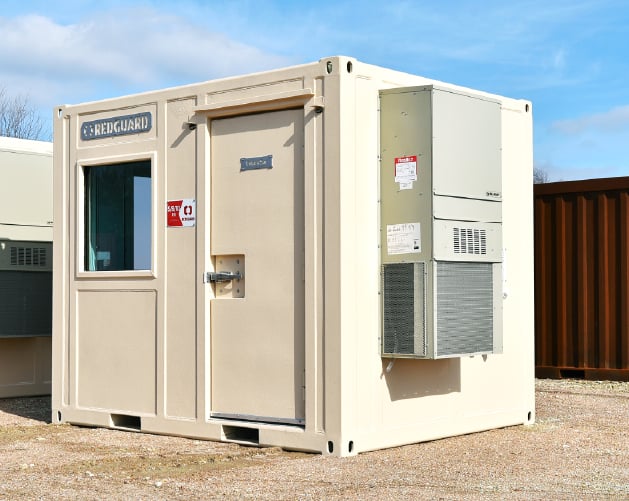 Entry Control Point Box Modular Guard Posts & Ballistic Guard Booths for Secure Entry Control