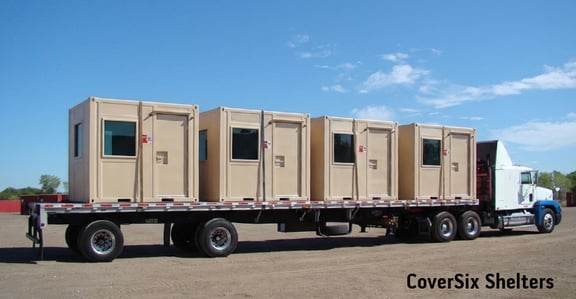 modular ballistic guard shack